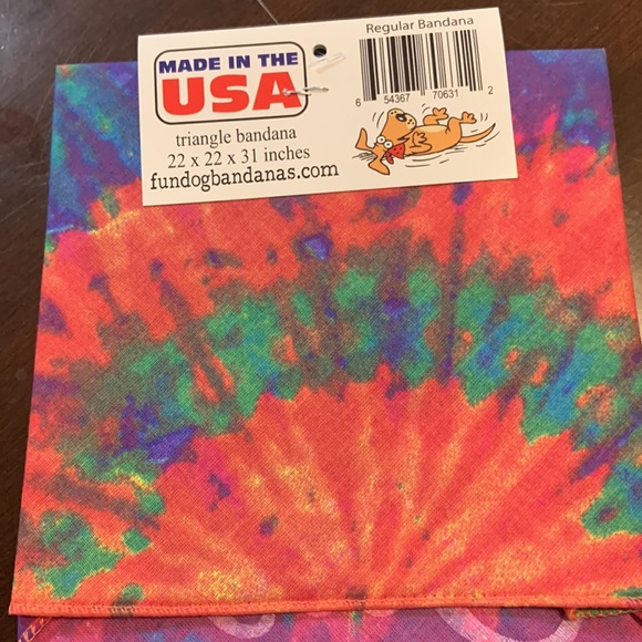FUNDOG BANDANA 100% COTTON for medium large dog NWT - Picture 7 of 9